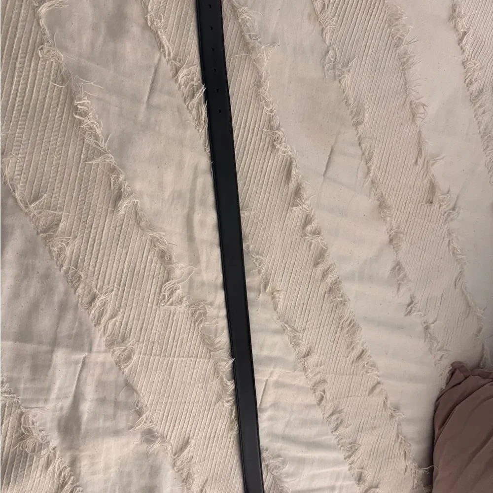 Men's Brown Belt Black on the inside.